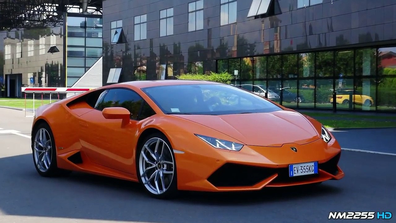 Lamborghini Huracán Start Up and Accelerations Sound - 13 of them!