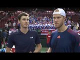 Interview: Dominic Inglot (GBR) and Jamie Murray (GBR)
