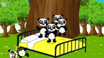 Baby Bao Panda | Five Little pandas | Nursery Rhymes | 3D Rhymes | Kids Songs