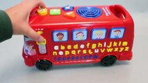 Play Doh Learn Alphabet Numbers Counting Bus Youtube Colors Clay Disney Frozen Toys