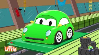 Узнайте цвета с автомобиль стоянка легковые автомобили Игрушки дошкольного обучение Цвет видео для Дети