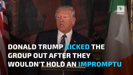 Donald Trump kicked One Direction out of his hotel