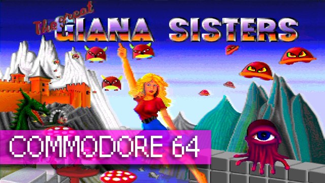 The Great Giana Sisters [World 1] - Commodore 64 (1080p 60fps)