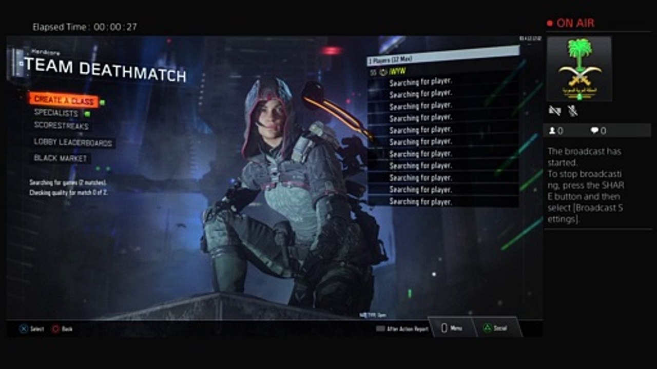 iWYW Live PS4 Broadcast