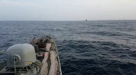 Extreme Low pass Super Puma Helicopter