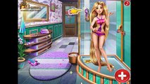 Disney Princess Elsa Rapunzel Ladybug Barbie Anna Judy: Sauna Flirting & Love Kiss Games C