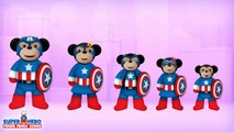 Finger Family (Captain America Finger Family and Avenger Captain America Finger Family)