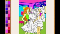 Coloring Pages BARBIE on her Laptop Coloring Book Kids Fun Art Activities Videos for Child