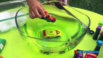 How to Make Giant Vomit Slime goo in kiddie Pool! Easy Science Experiments for Kids Ryan T