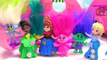 Learn Colors with Dreamworks TROLLS Poppy & Branch TOY SURPRISES WRONG HEADS Disney PRINCE