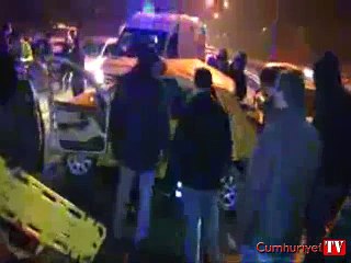 TEM otoyolunda zincirleme kaza: 5 yaralı