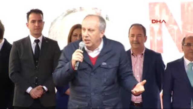 Edirne CHP Yalova Milletvekili Muharrem Ince Edirne'de Konuştu