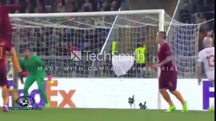 Roma vs lyon 2-1 europa league 16032017