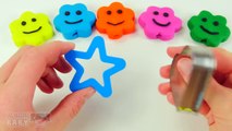 Play Doh Flowers Fun Colors Molds - Creative Playdough Modelling for Kids