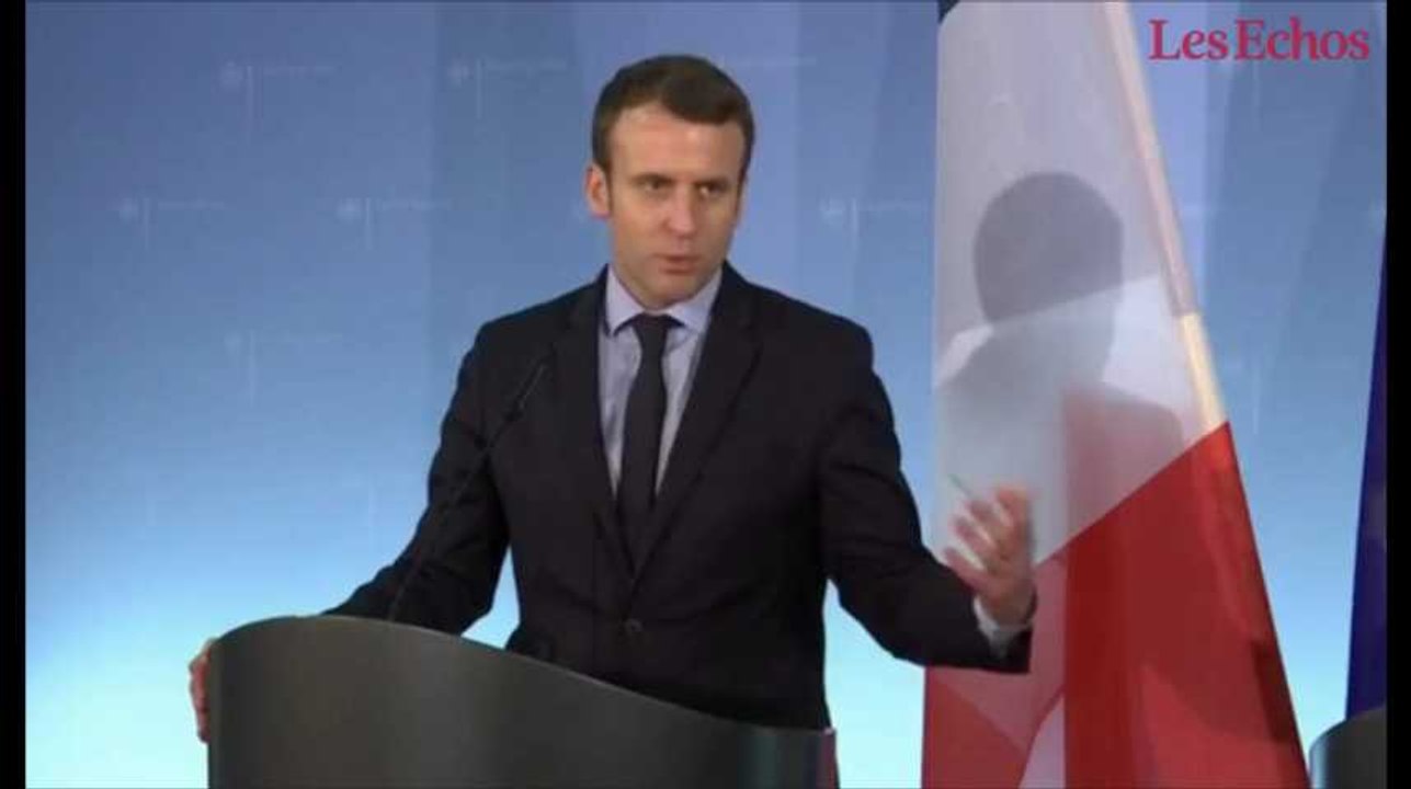 Macron : « je suis le seul candidat vraiment pro-européen, et j'en suis fier »