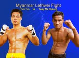 Myanmar Lethwei - Tway Ma Shaung vs Tun Tun