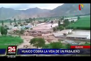 Caída de huaico deja un muerto y cuatro heridos en Huacho