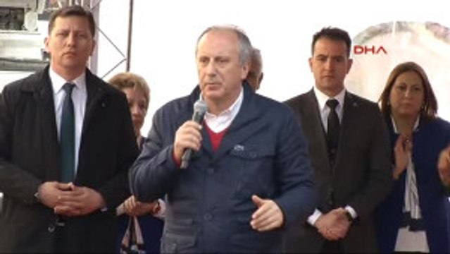 Edirne CHP Yalova Milletvekili Muharrem Ince Edirne'de Konuştu