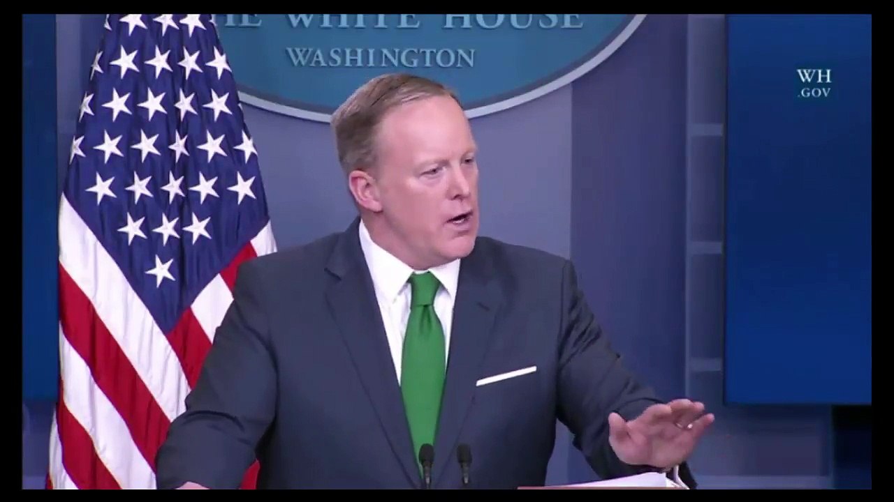 Sean Spicer RIPS CNN's Jim Acosta _A Guy Who has ZERO INTELLIGENCE_ 3_16_17