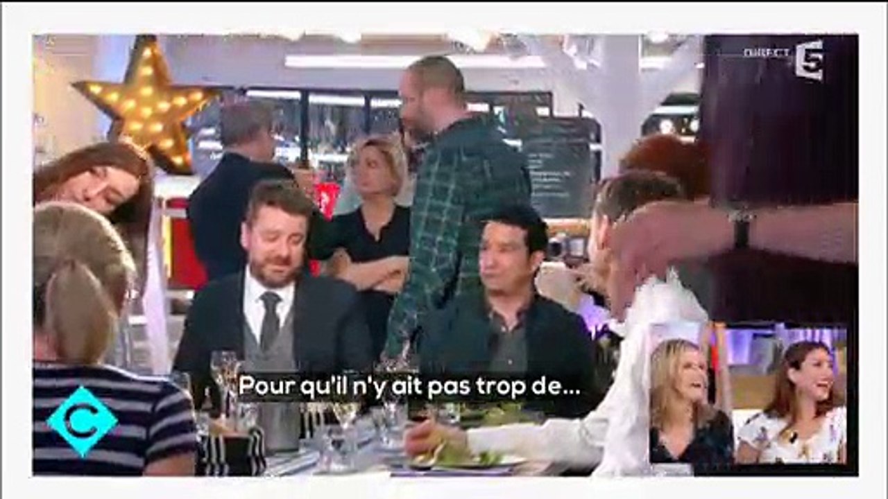 Matthieu Noël révèle dans "C à vous" des moments off où les chroniqueurs ne se font pas de cadeaux ! Regardez