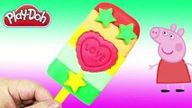 Play Doh & Peppa Pig Toys - Create PoKeMon and Ice Cream Stick PlayDough Rainbow videos fu