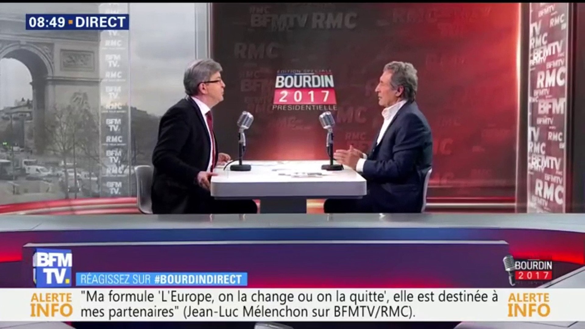 Jean-Luc Mélenchon veut une augmentation du salaire des femmes de 16% -  Vidéo Dailymotion