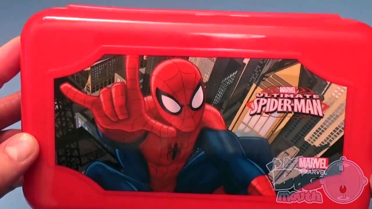 Baby Big Mouth Surprise Egg Pencil Case! With a Huge Giant Jumbo Spider Man Egg!