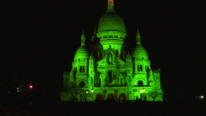 Paris s'illumine de vert pour la Saint Patrick