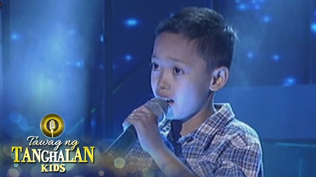 Tawag ng Tanghalan Kids: Jay Rome Sevillejo | Ikaw Ang Aking Pangarap
