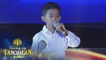 Tawag ng Tanghalan Kids: Jhon Clyd Talili | Narito Ako