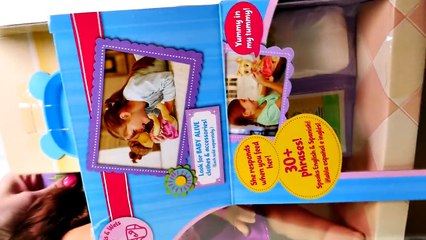 Baby Alive My Baby All Gone Speaks Spanish & English! Eating Drinking Potty Time Baby Doll