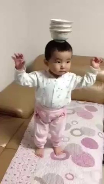 Cute baby dance
