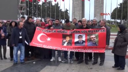 Şehit Aileleri Şehitlikleri Gezdi