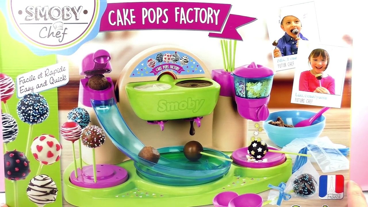 CAKE POP Factory de Smoby | Super Kit pour enfants | Cake Pops à faire soi-même DEMO
