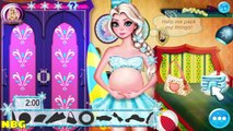 Pregnant Princess Elsa Beach Day Frozen Game - Disney Princess Games