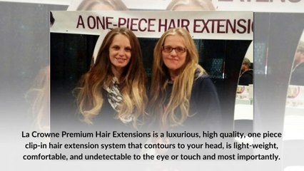 High Quality & One Piece Clip-In Hair Extension System