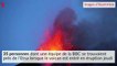 Une équipe de la BBC et des touristes piégés dans une éruption de l'Etna