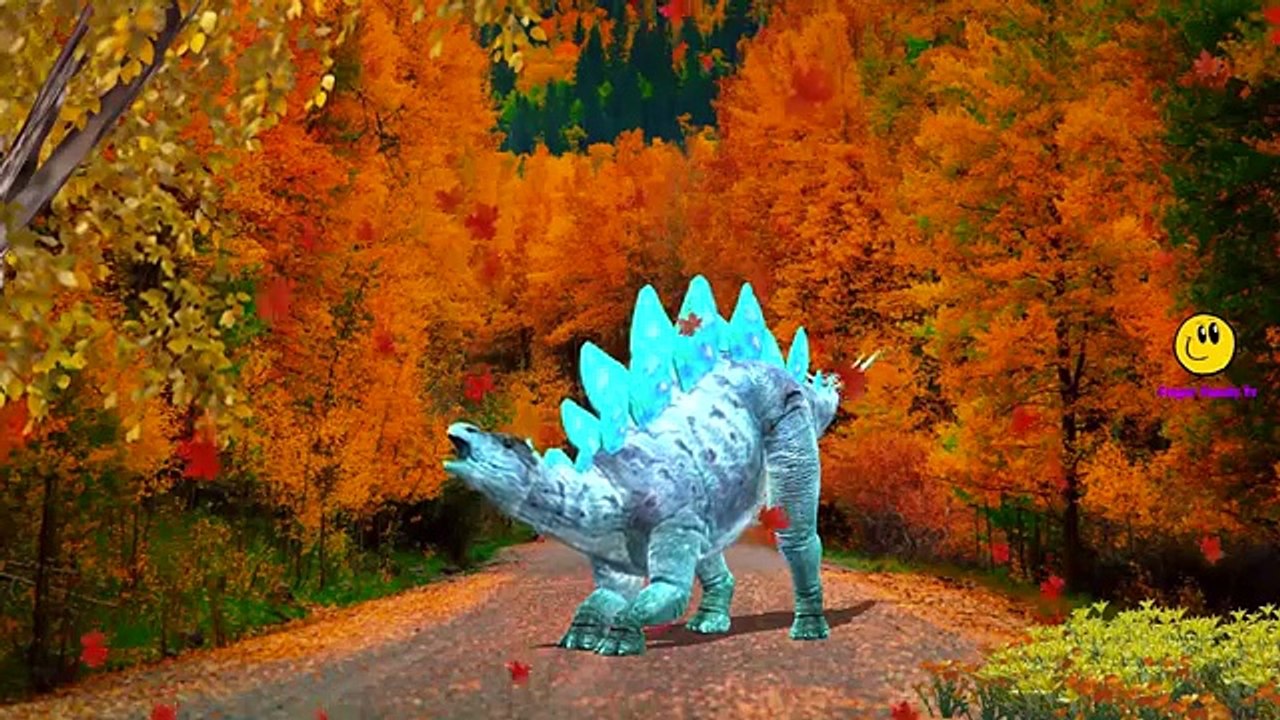 Животные цвета динозавры слон Семья палец горилла лев питомник песни тигр |