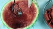 How to make Whole Watermelon Jelly - GIANT WATERMELON GUMMY