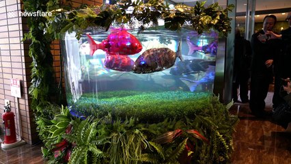 Japan's robot hotel has 'dinosaurs' for concierges and porters