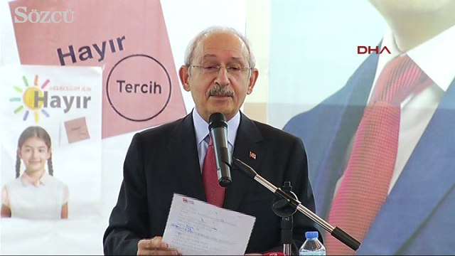 Kılıçdaroğlu: Türkiye ilk kez toprak kaybetti