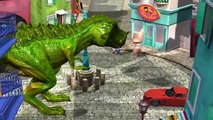 Crazy Gorilla Vs Dinosaurs | Learning Wild Animals Sound 3D Gorilla Vs Dinosaur | Dinosaur