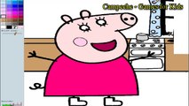 5 Peppa Pig Coloring Pages - Peppa Pig, Mummy Pig, Daddy Pig & George - Peppa Pig Coloring