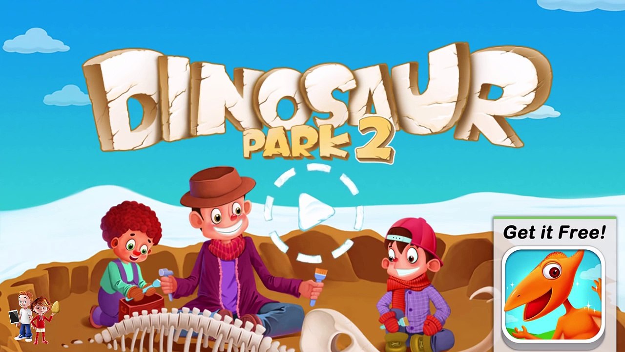 Динозавр Парк Узнайте весело животные анимации и звуки динозавр головоломка игра для Дети