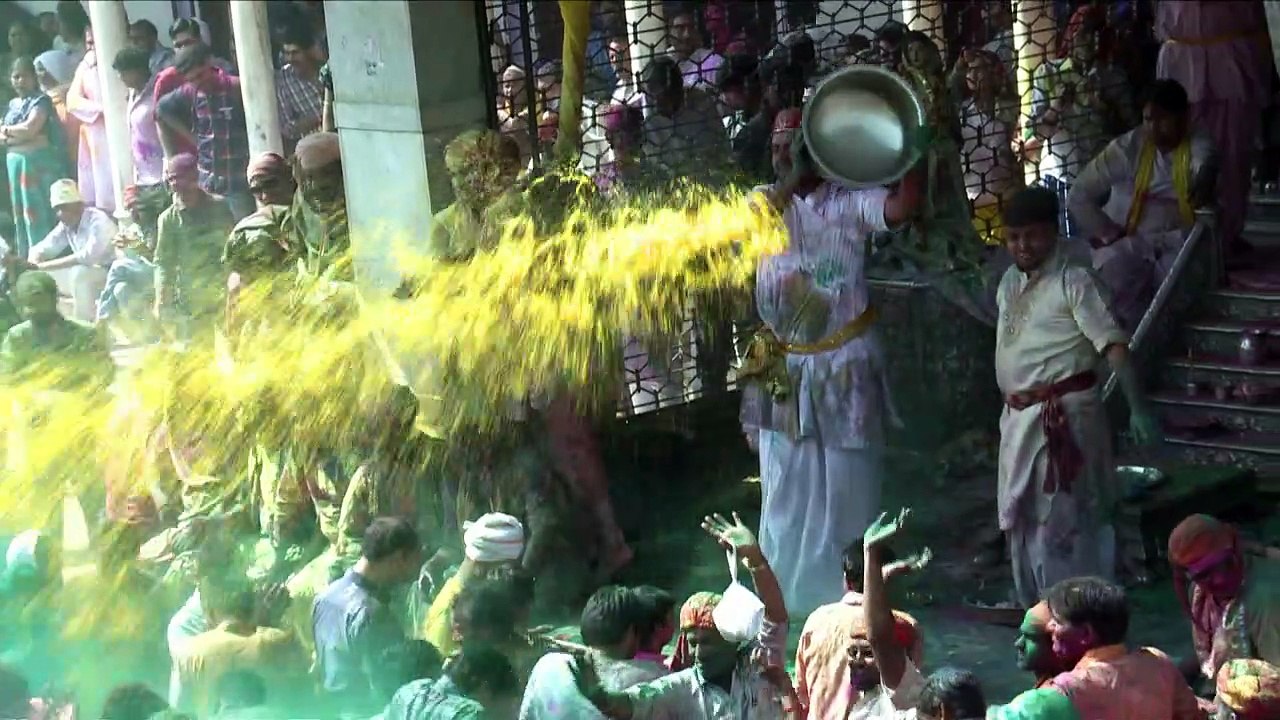 Inde: compilation de Holi, festival hindou haut en couleurs