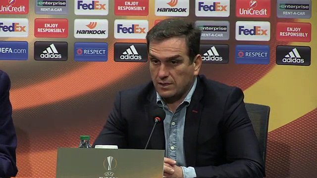 Συνέντευξη Τύπου Boύζα (Μπεσίκτας - Ολυμπιακός) - Press Conference (Besiktas - Olympiacos)