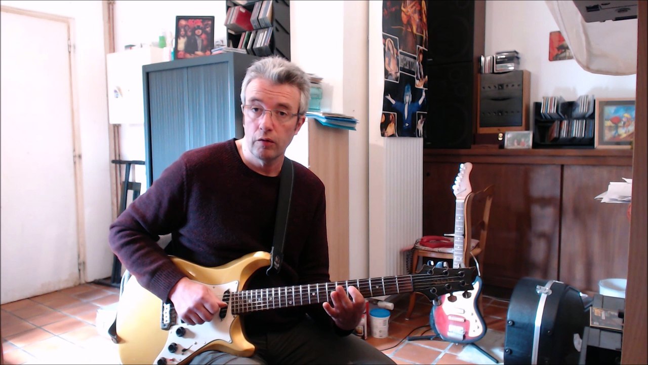 Gamme m Penta  Forme 5 exercices Cours Guitare