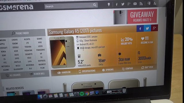 NEW Samsung Galaxy A5 2017 Specs & Pics!