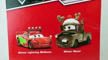 Mater Saves Christmas Diecast Disney Cars 2 Santa Claus, Luigi, Guido Holiday Edition stor