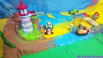 NEW Paw Patrol Toys Skye & Zumas Lighthouse Rescue Track Set & Train Playset Rubble Chase